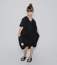 Kid | Summer Kaftan | Black