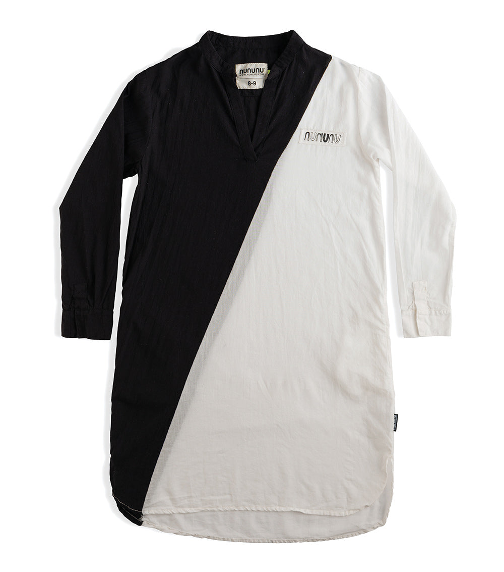 Kid | Duo Kaftan | Black x White