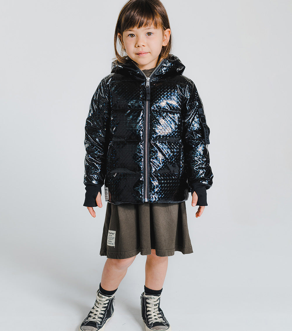 Kid | 3D Down Jacket | Black