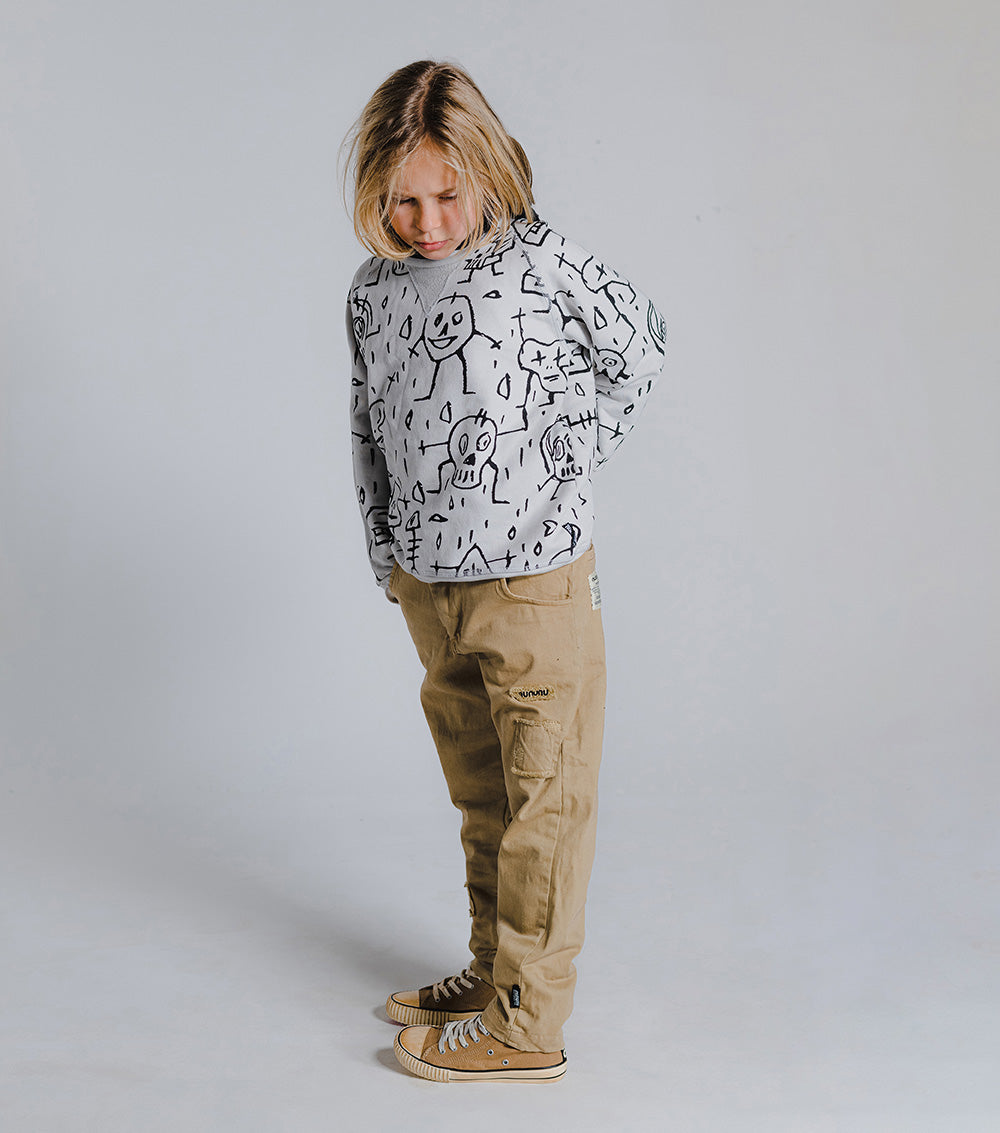 Kid | Crossover Pants | Mocha