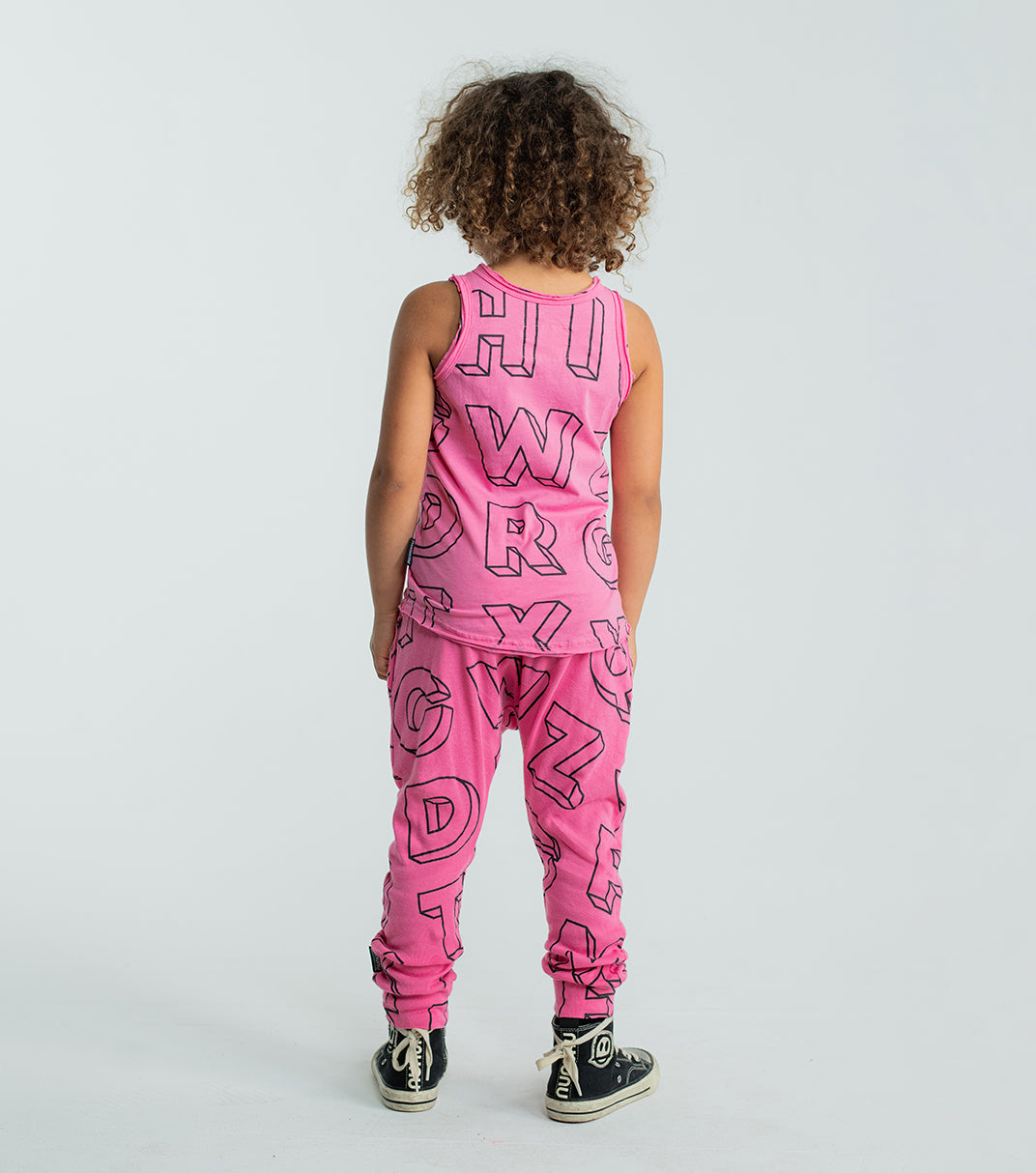 Kid | A-Z Tank Top | Black