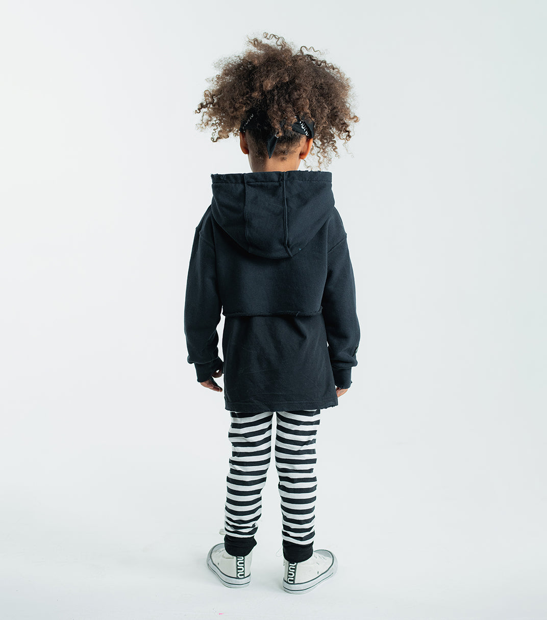 Kid | Kooky Monster Mini Hoodie | Black