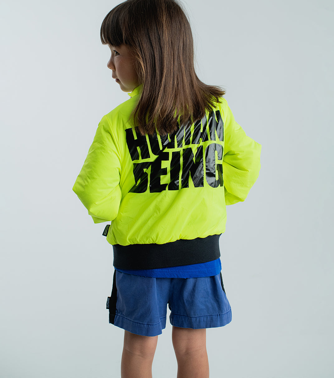 Kid | Side Stripe Shorts | Black