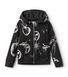 Kid | All Inked Zip Hoodie | Black