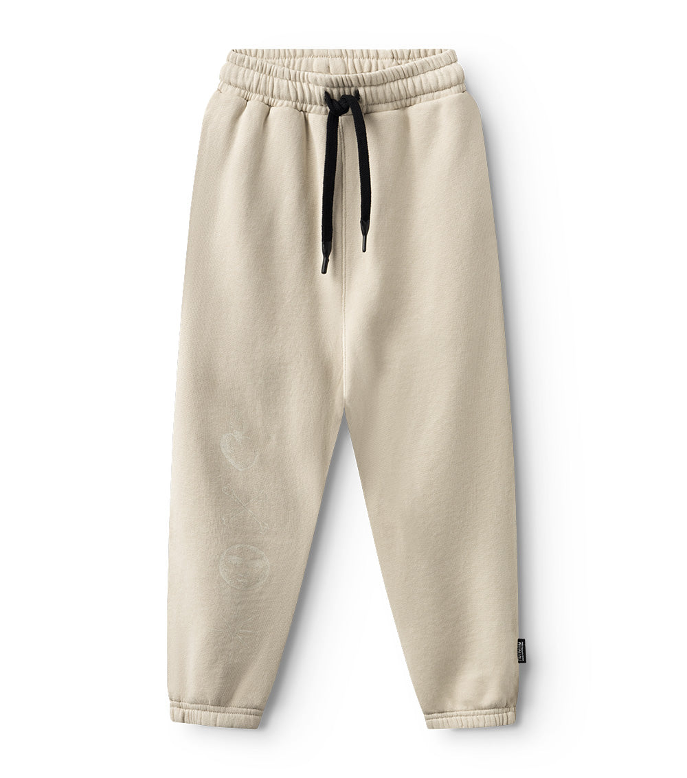 Kid | Moon Inked Sweatpants | Smokey Natural
