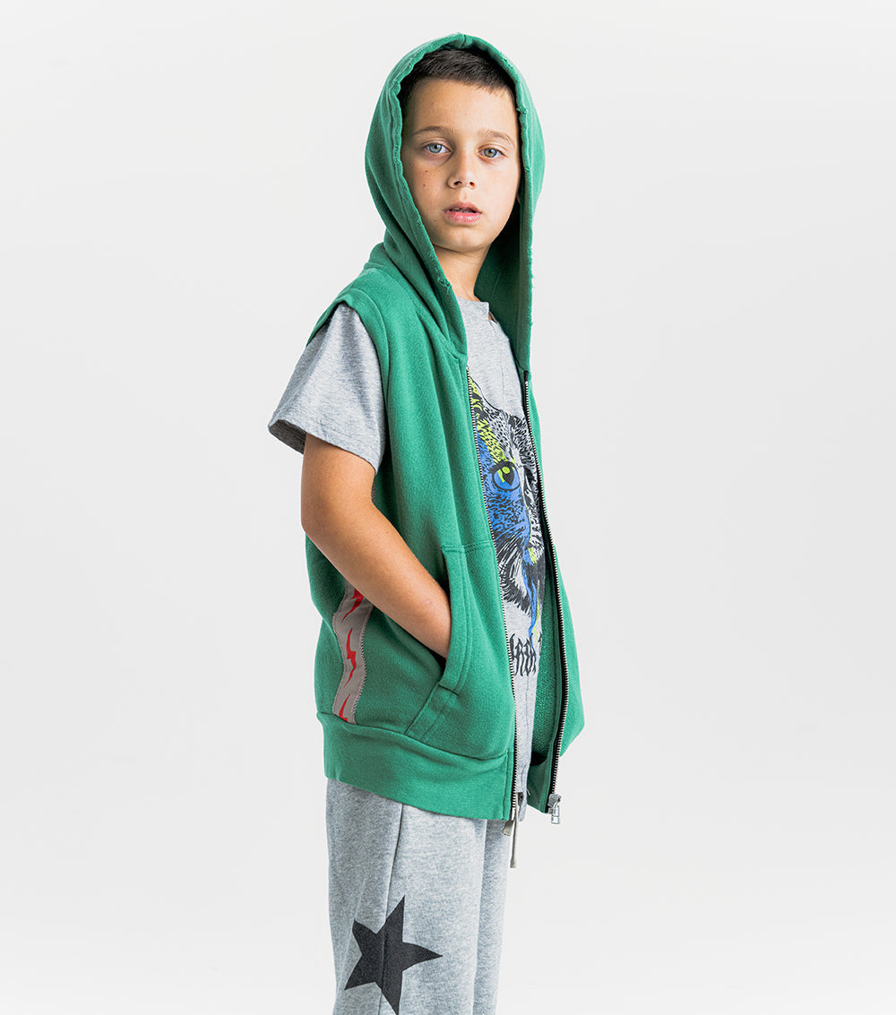 Unisex | Mossy Vest | Moss Green