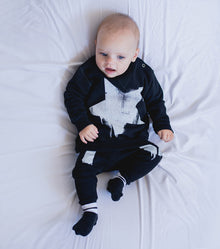 Newborn | Falling Star Sweatshirt | Black