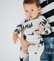 Newborn | Nununu Onesie | Ice Grey