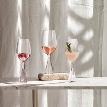 Wine Party White Wine Glasses | Clear Crystal | Set of 2