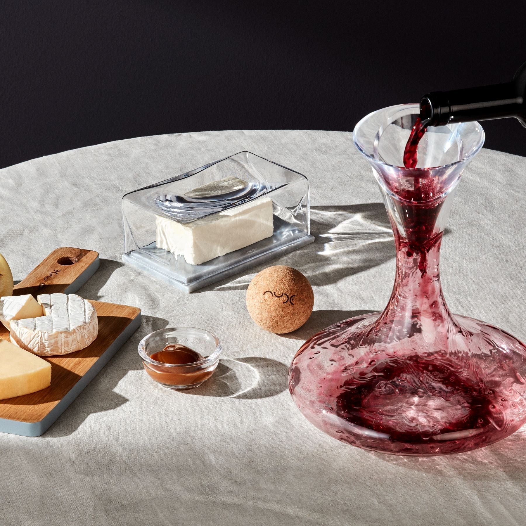 Cruet Funnel | Clear Crystal