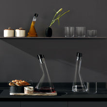 Tilt Oil And Vinegar Bottle | Clear Crystal