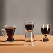 Dual Espresso Glasses | Clear Crystal | Set of 2