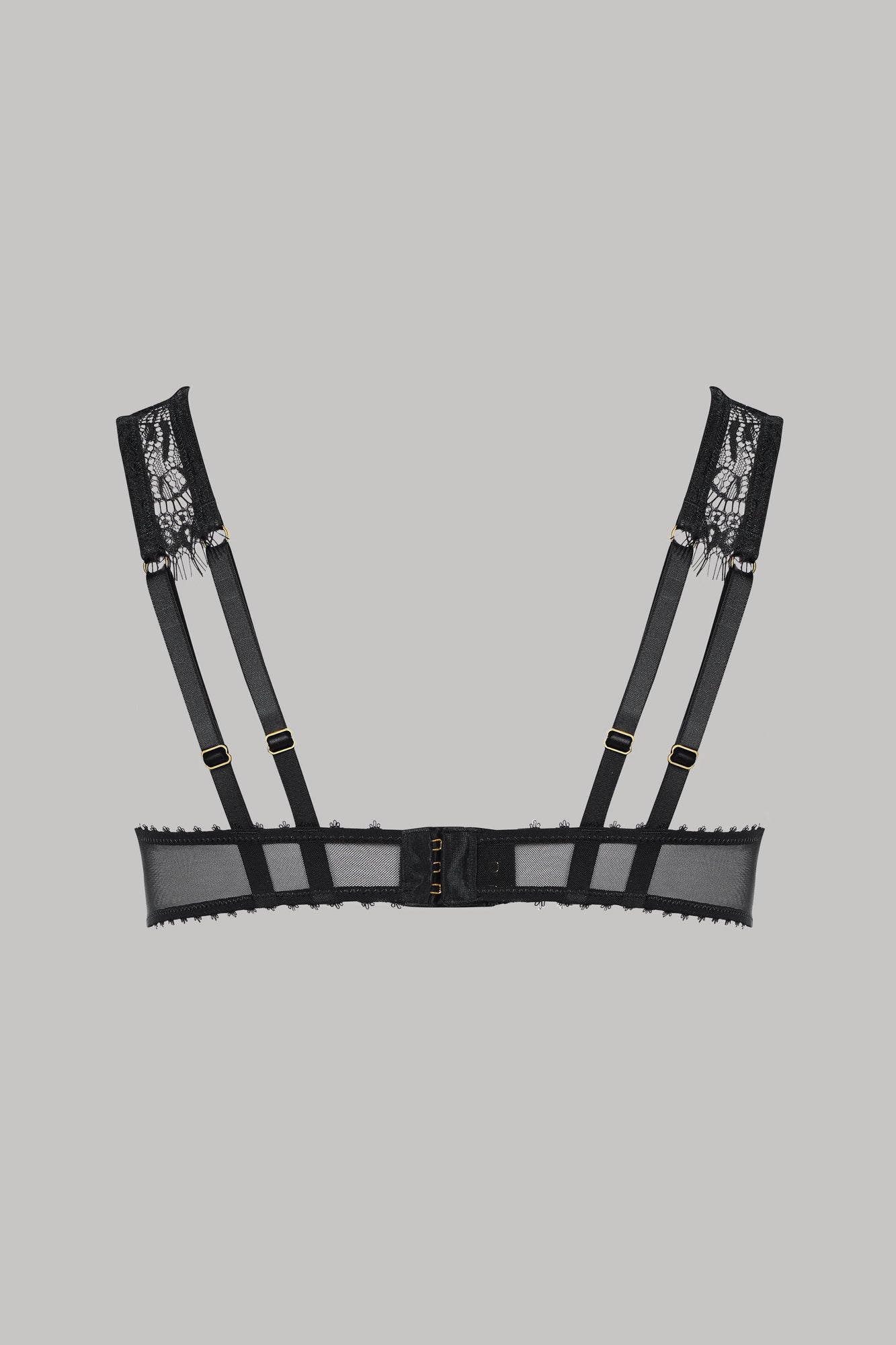Cupless Bra - Accroche Coeur | Black