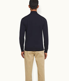 Neilson Merino Half-Zip Merino Jersey Pullover | Navy
