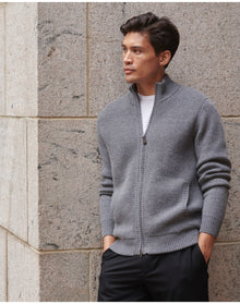 Nomad1942 | Men | Amsterdam Zip Sweater | Flannel