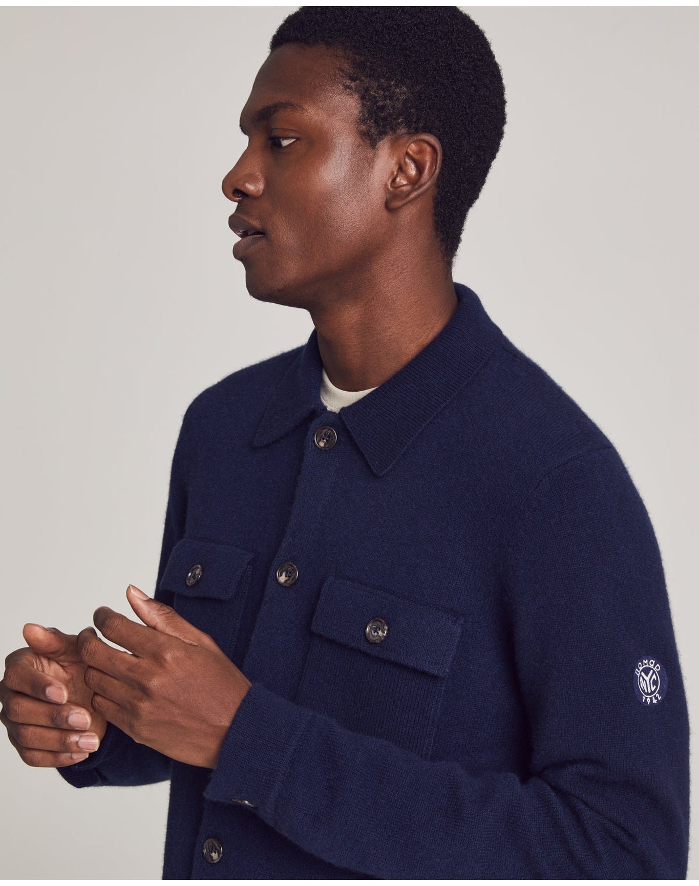 Nomad1942 | Men | Bruckner Shirt Jacket | Midnight