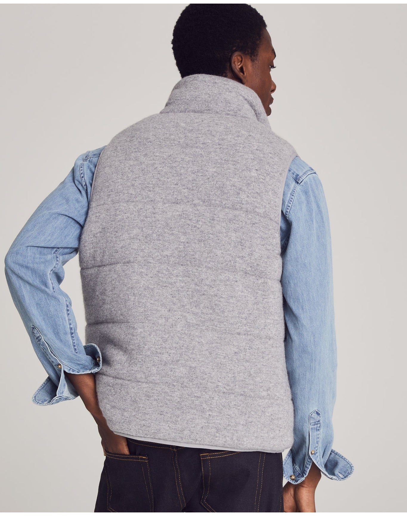 Nomad1942 | Men | Fordham Quilted Vest | Cobblestone