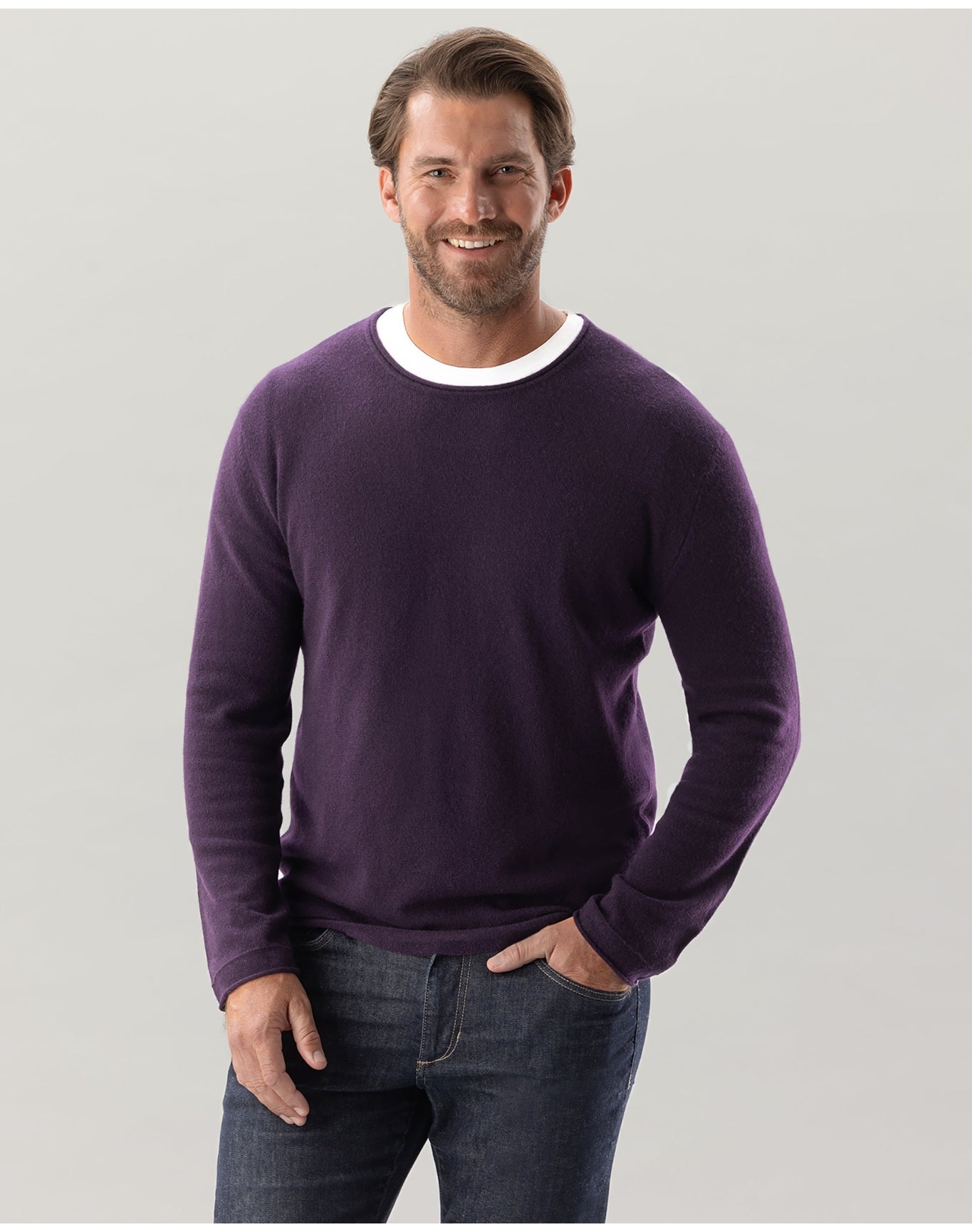 Nomad1942 | Men | Men's Crewneck Sweater | Currant