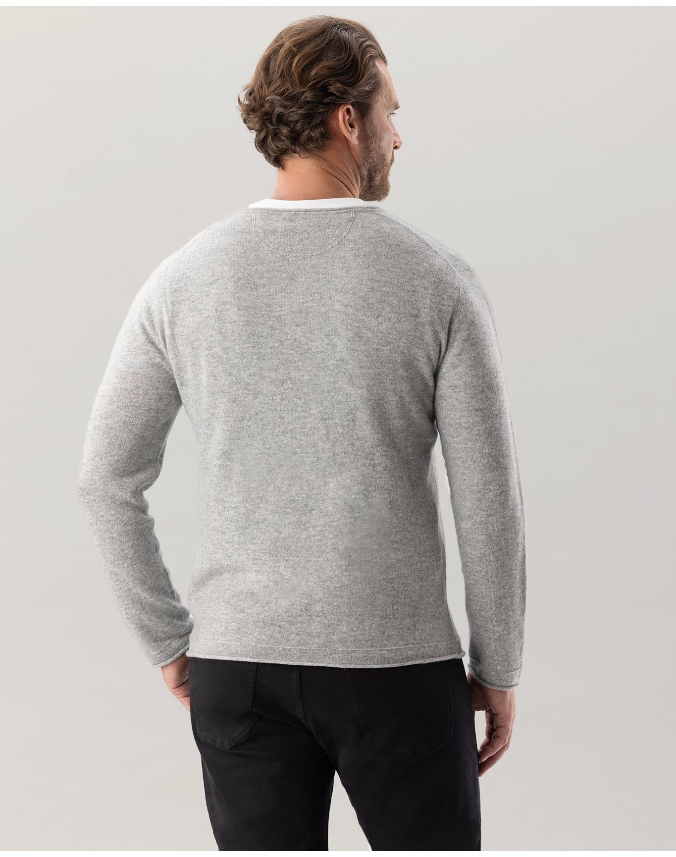 Nomad1942 | Men | Men's Crewneck Sweater | Sterling