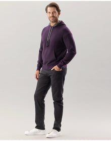 Nomad1942 | Men | Morningside Cashmere Hoodie | Currant