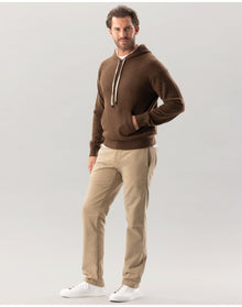 Nomad1942 | Men | Morningside Cashmere Hoodie | Mocha