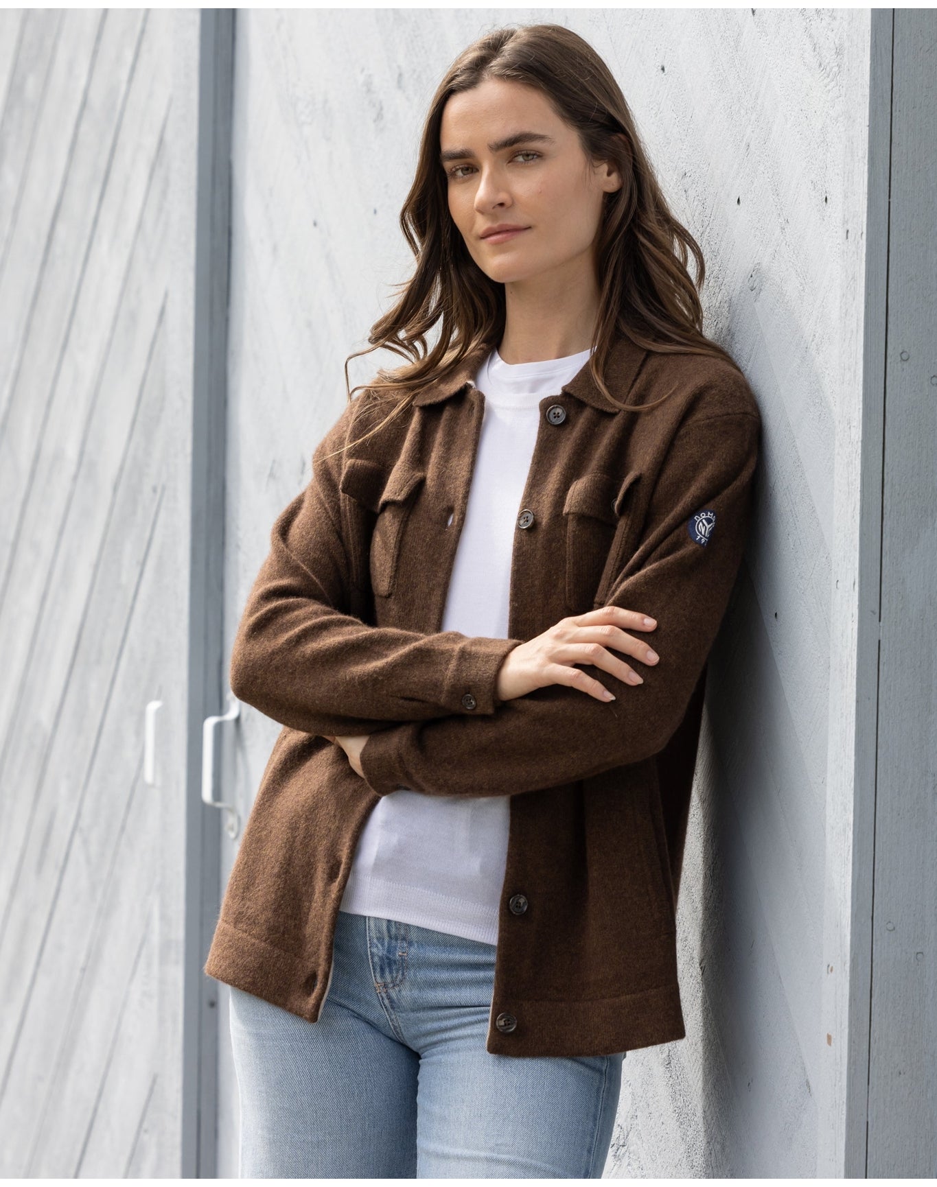 Nomad1942 | Unisex | Deegan Shirt Jacket | Mocha