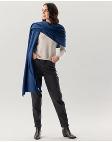 Nomad1942 | Unisex | Kennedy Cashmere Travel Wrap | Ocean