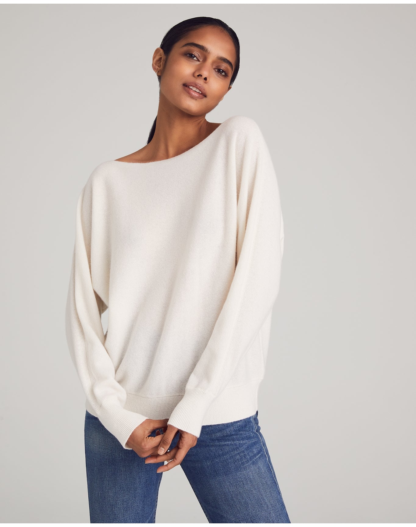 Nomad1942 | Women | Mulberry Sweater | Ivory