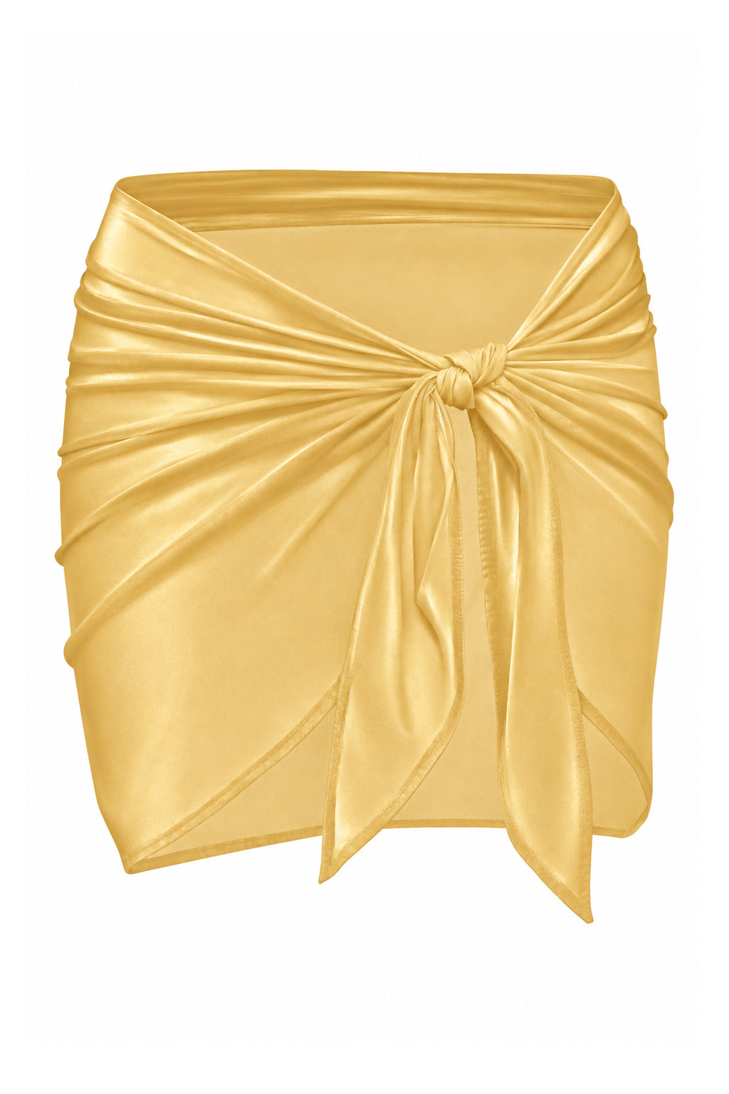 Nyla Pareo Skirt | Golden Sheen
