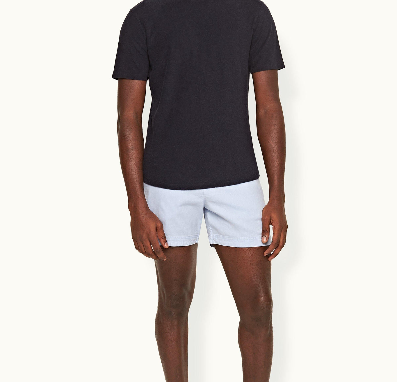 OB-T Towelling Crew Neck Organic Cotton Towelling T-Shirt Night Iris | Night Iris