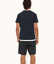 OB Classic Classic Fit Double-Layer Organic Cotton T-Shirt | Night Iris