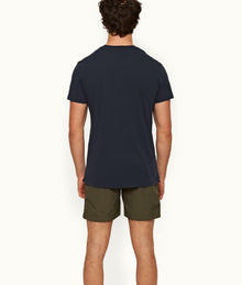 OB Classic Tee Classic Fit Crewneck Garment Dye Cotton T-Shirt | Lagoon Blue