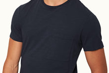 OB Classic Tee Classic Fit Crewneck Garment Dye Cotton T-Shirt | Lagoon Blue