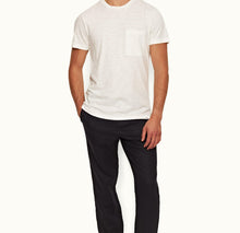 OB Classic Tee Classic Fit Crewneck Garment Dye Cotton T-Shirt | White Sand