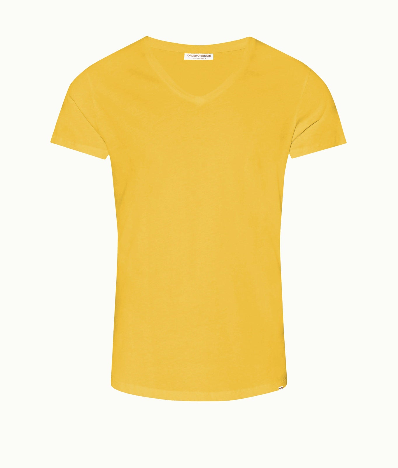 OB Tailored Fit V-Neck T-Shirt | Yellow Blaze