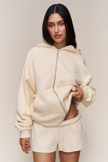 Womens | Zip Up Hoodie | Shortbread