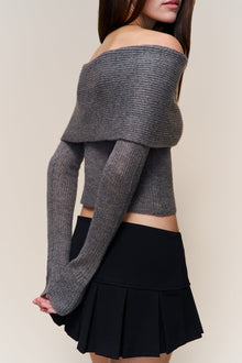 Womens | Marlowe Top | Night Grey