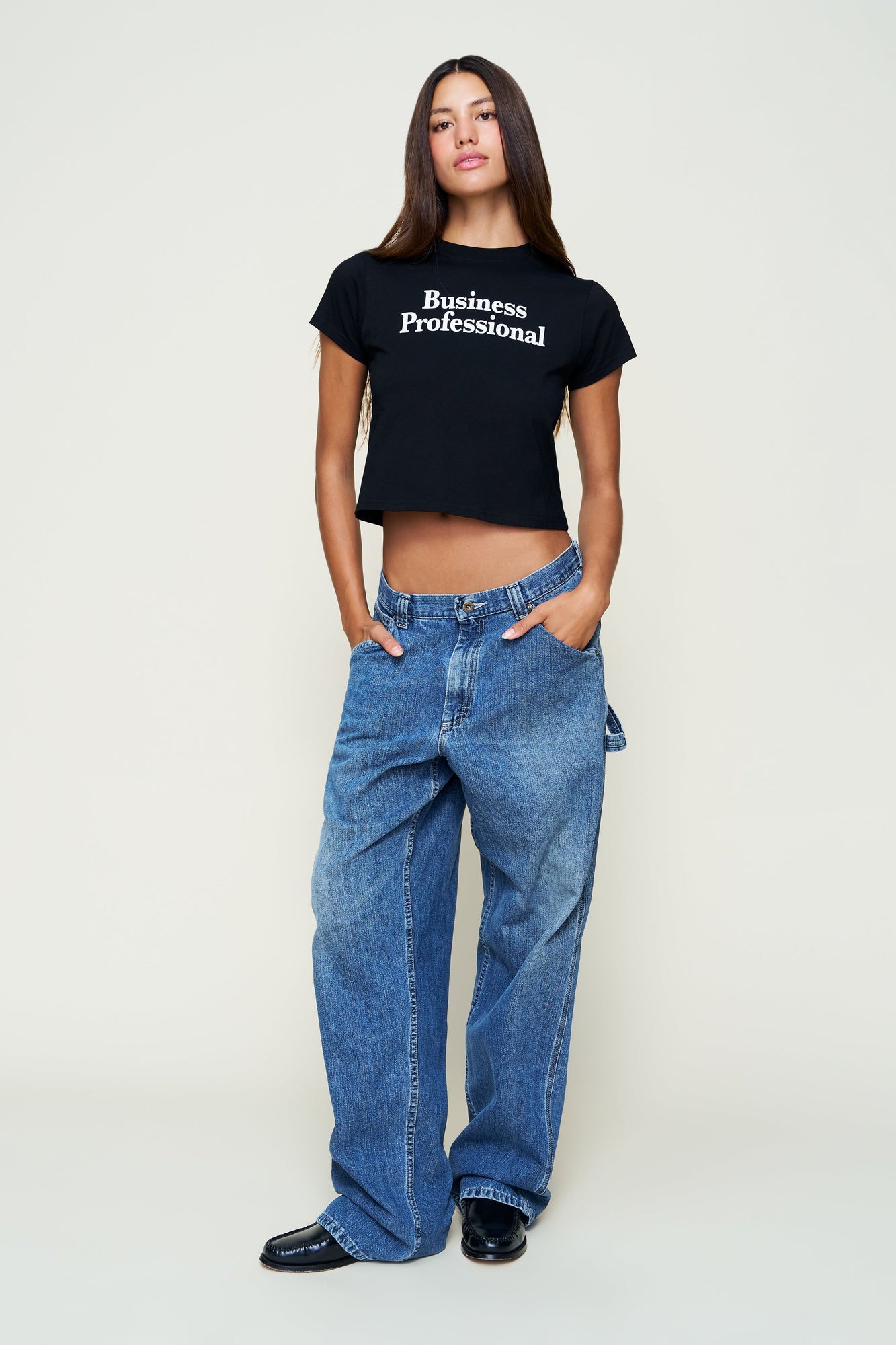 Womens | Shrunken Tee | Business Pro