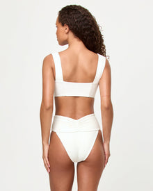 Eco Chic Repreve® Marlee Bikini Top | Cream