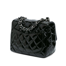 Chanel | Pre-Owned Mini Square Classic Patent Single Flap - XIII | Black