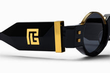 Unisex | Olivier - II Sunglass | Black - Gold | Dark Grey