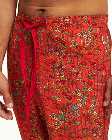 Vermillion Solo Fantasy Relaxed Fit Poplin Lounge Pants | Vermillion
