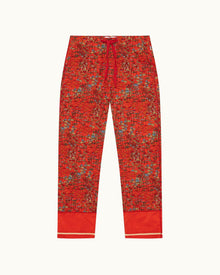 Vermillion Solo Fantasy Relaxed Fit Poplin Lounge Pants | Vermillion