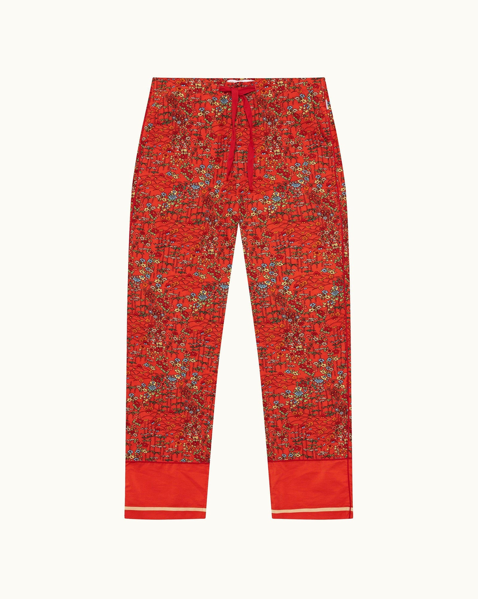 Vermillion Solo Fantasy Relaxed Fit Poplin Lounge Pants | Vermillion