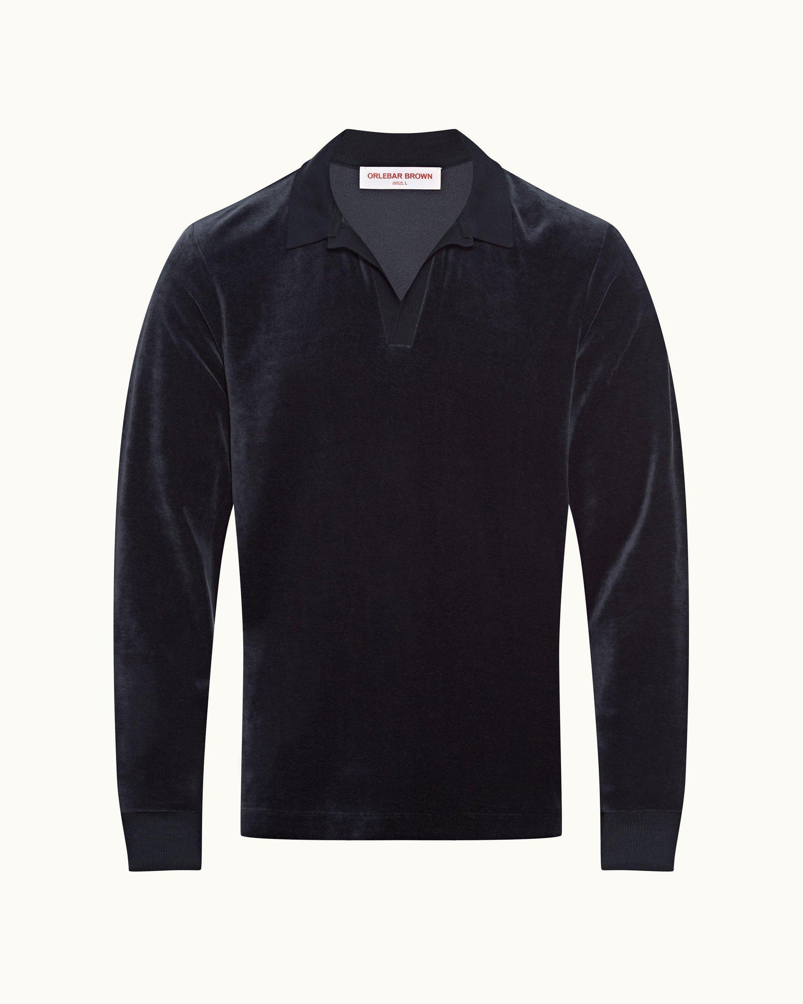 Bouvet Towelling Night Iris Classic Fit Towelling Polo Shirt | Night Iris