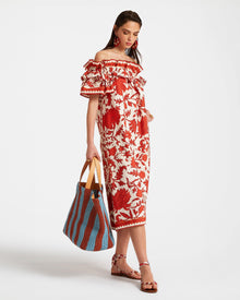 Women | Breakfast Dress  | Red