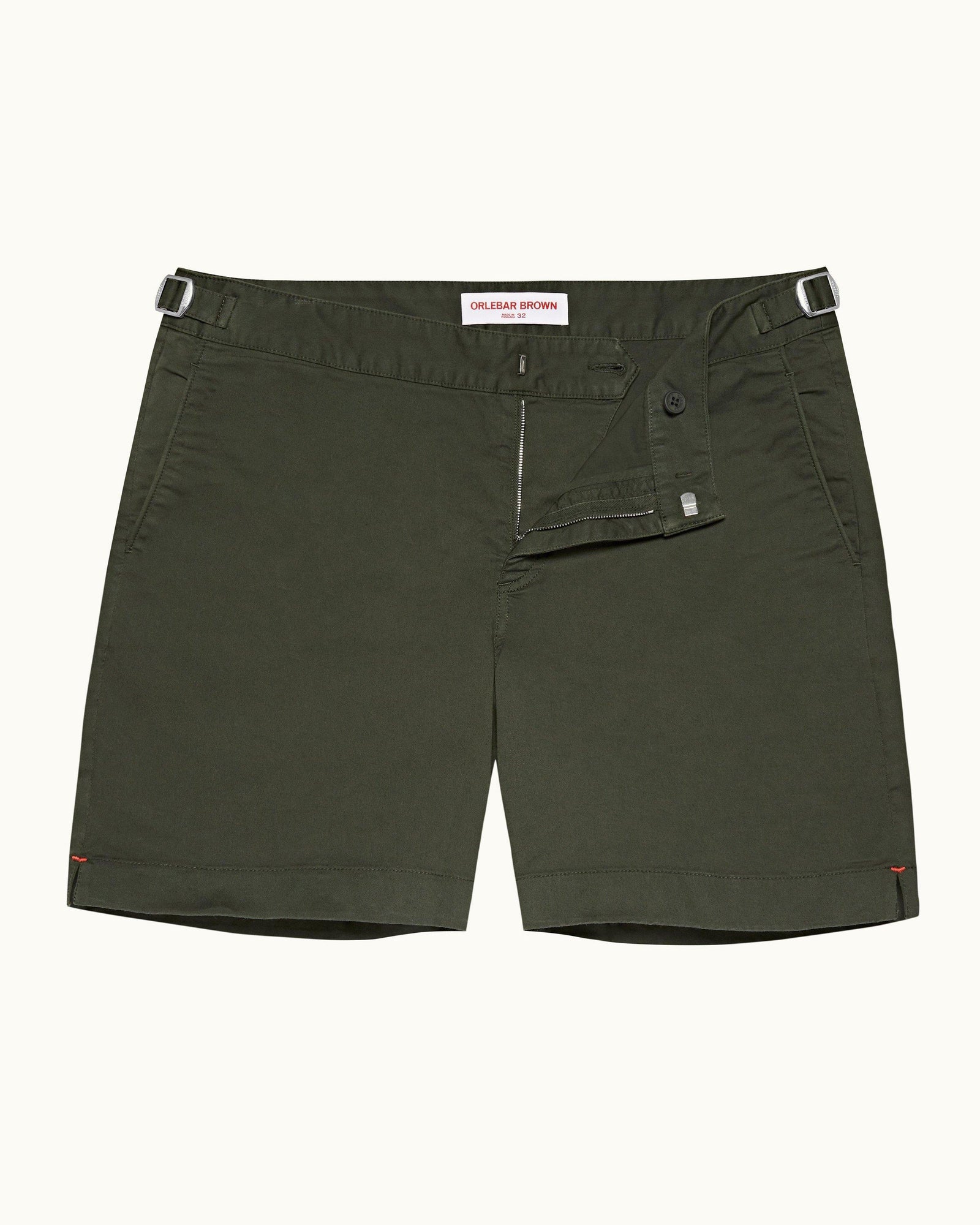 Men | Bulldog Cotton Twill Short | Forest Night