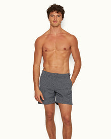 Men | Bulldog Swim Boxer | Midnight Navy/White