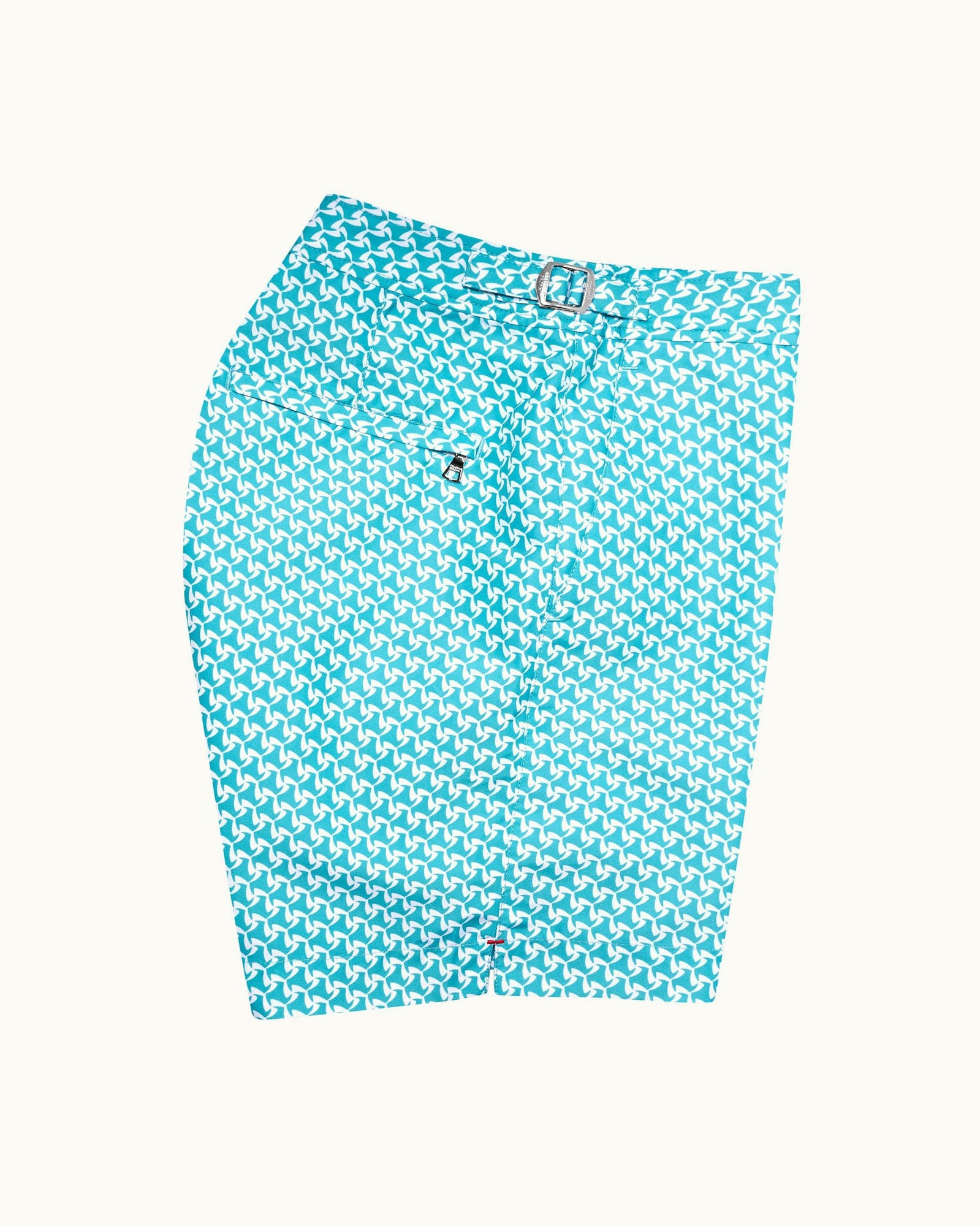 Bulldog Crystal Sea Gyre Mid-Length Swim Shorts | Crystal Sea