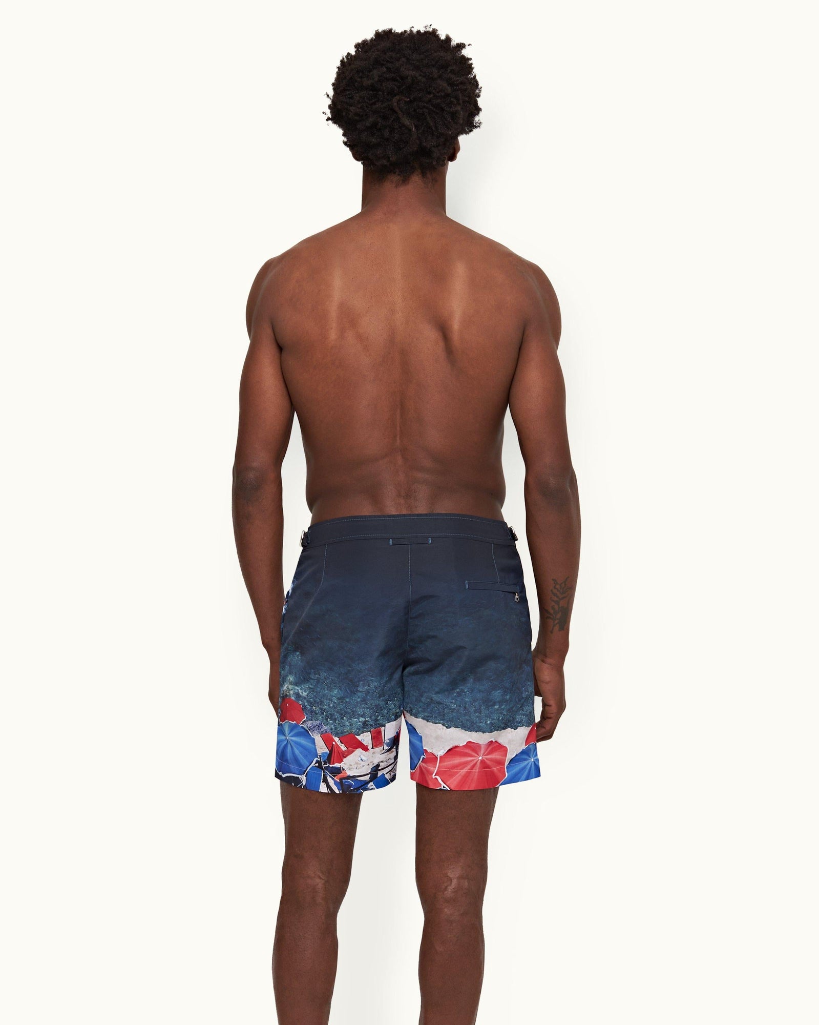 Bulldog Brolly Folly Hulton Getty Mid-Length Swim Shorts | Brolly Folly